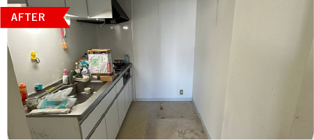 神奈川県逗子市の不用品回収実績（作業後）