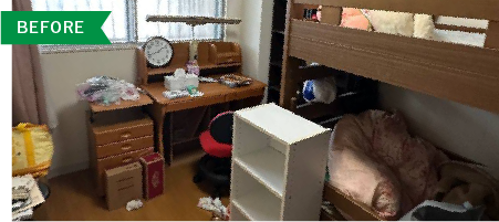 神奈川県逗子市の不用品回収実績（作業前）